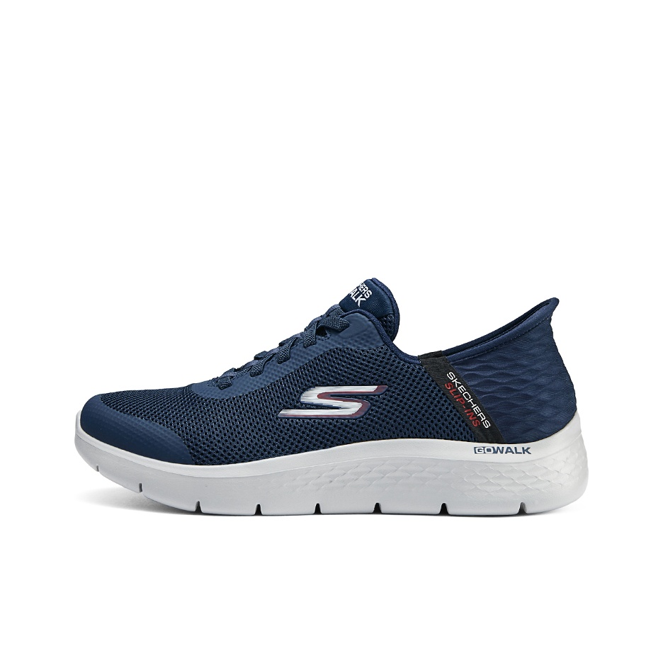 Running Shoes Men - รองเท้าวิ่งผู้ชาย Skechers รุ่น 216324-NVY สีน้ำเงิน ระบายอากาศได้ดี