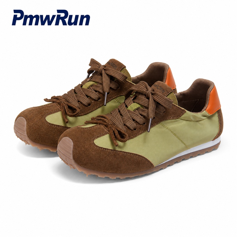 Running Shoes Women - รองเท้ากีฬาฤดูใบไม้ร่วงสำหรับผู้หญิง หนัง PU กันน้ำ รองเท้าวิ่งผู้หญิง กันลื่น