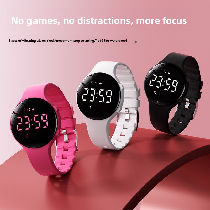 Running Watch - สมาร์ทแบนด์ LED 2026 สำหรับผู้หญิง ติดตามก้าวเดิน วิ่ง