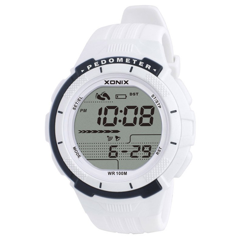 Running Watch - XONIX ใหม่แคลอรี่ Pedometer ผู้หญิงกีฬานาฬิกาปลุกกันน้ํา 100 M