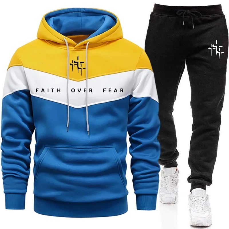 ชุดวอร์มผู้ชาย Faith Over Fear - Joggers Pants บทวิจารณ์และราคา