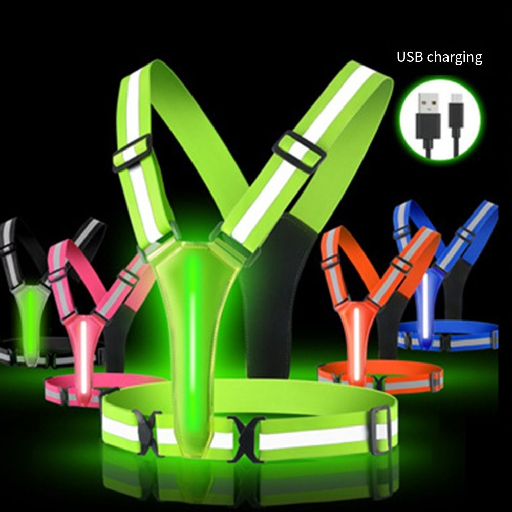 เสื้อกั๊กสะท้อนแสง LED ชาร์จ U - Running Visibility Gear บทวิจารณ์และราคา