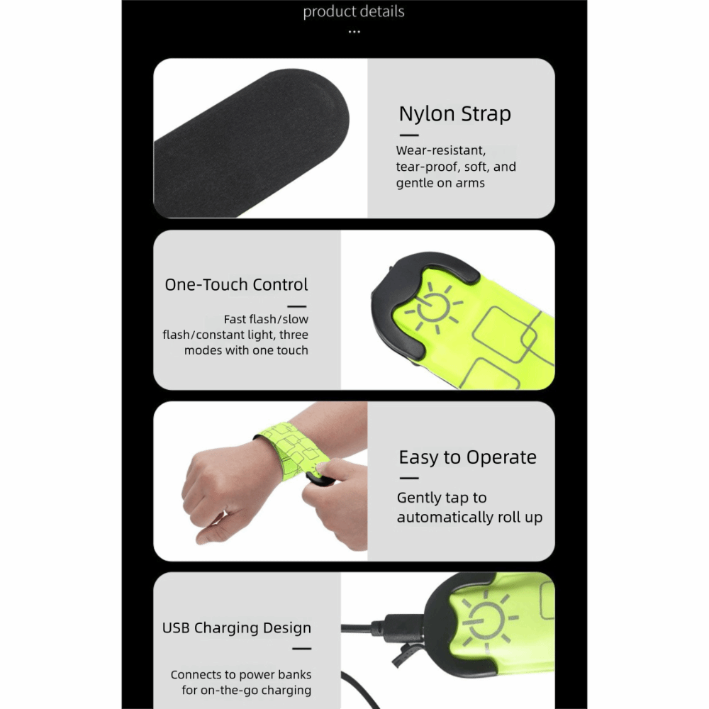 ปลอกแขนวิ่งกลางคืนแบบใช้แบตเตอ - Running Visibility Gear บทวิจารณ์และราคา