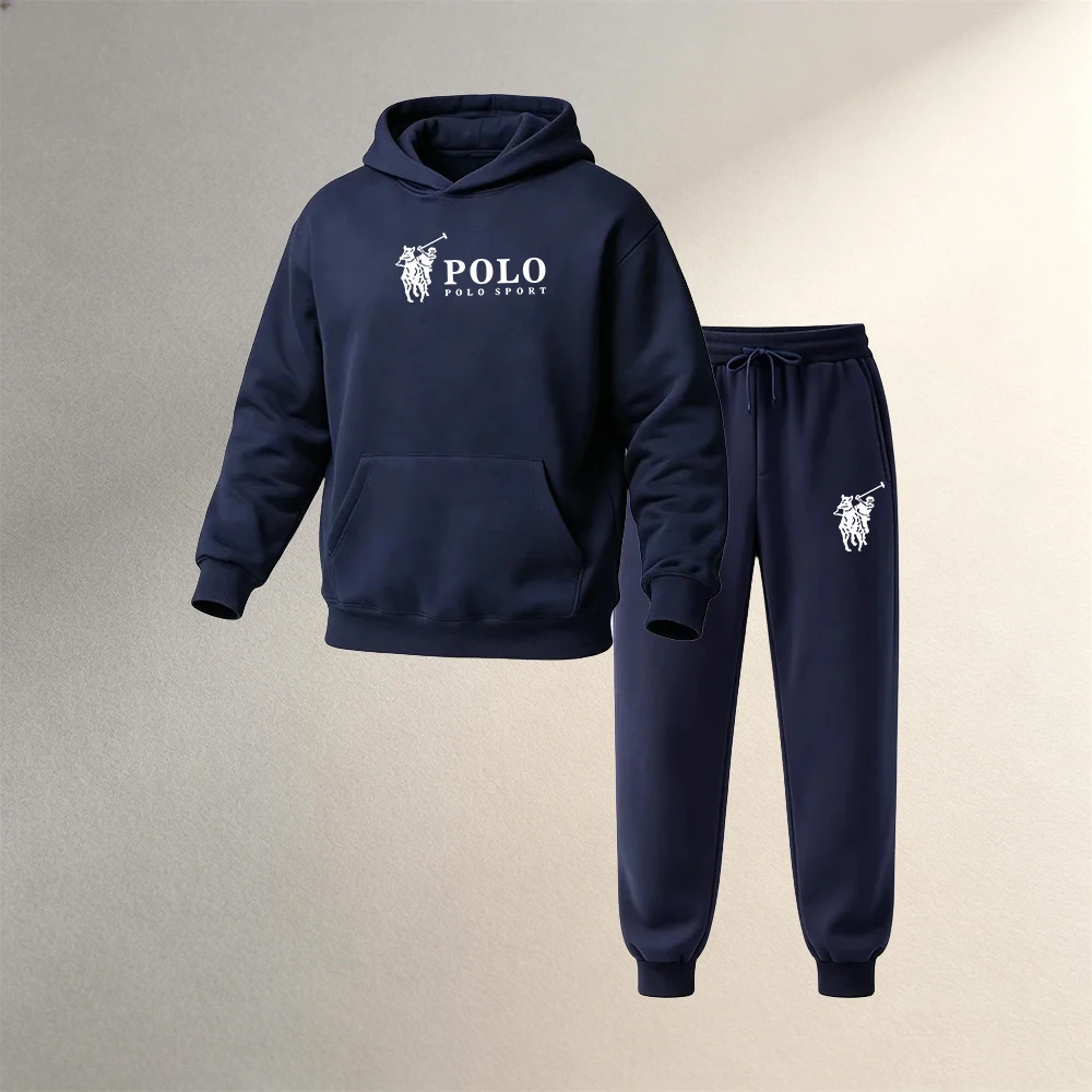 ชุดเสื้อฮู้ดสำหรับผู้ชาย 2 ชิ้ - Joggers Pants บทวิจารณ์และราคา