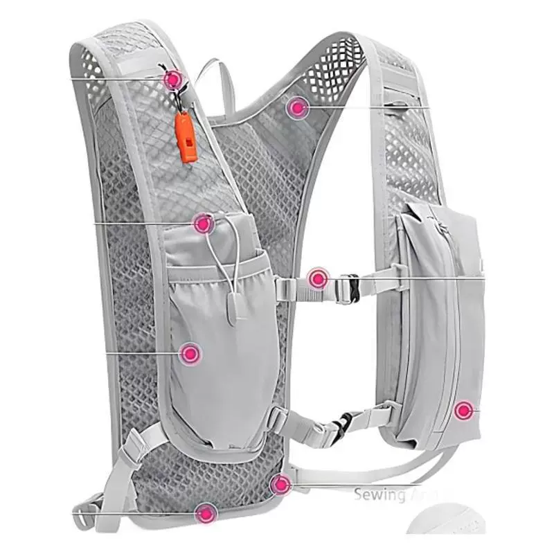 เสื้อกั๊กน้ำหนักเบา แห้งเร็ว ส - Hydration Vest บทวิจารณ์และราคา