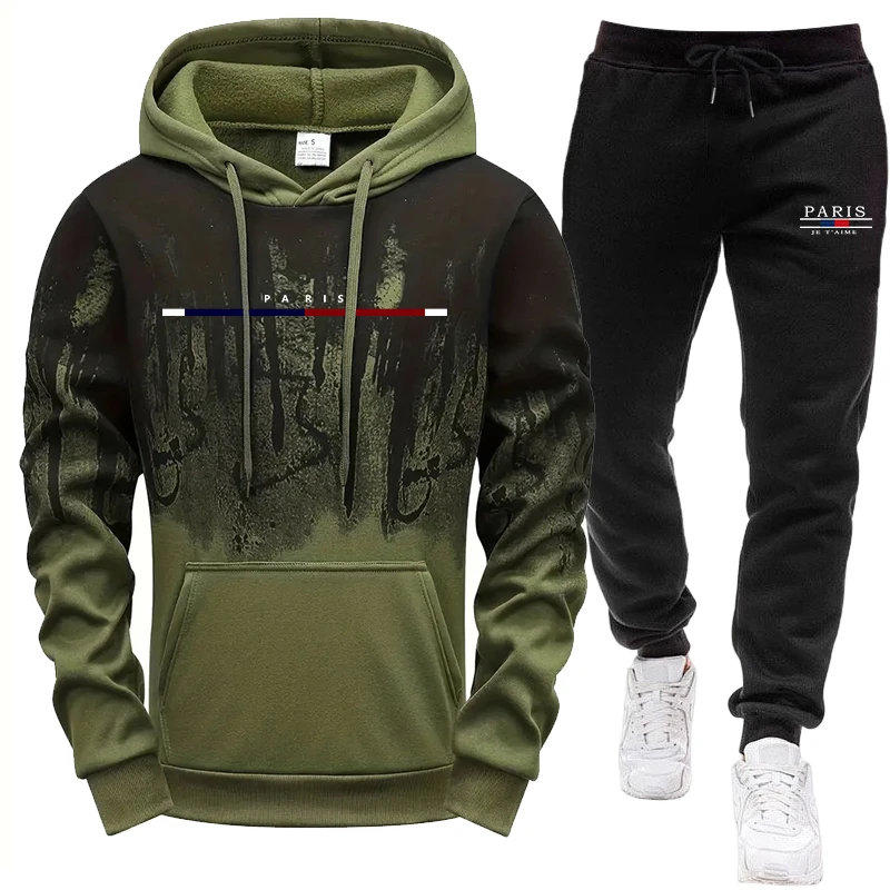 ชุดผู้ชาย/เสื้อฮู้ด/กางเกง ชุด - Joggers Pants บทวิจารณ์และราคา