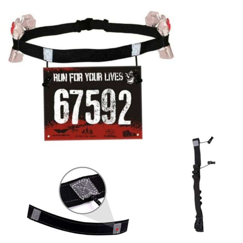 เข็มขัดใส่หมายเลขแข่งวิ่ง สำหร - Race Bib บทวิจารณ์และราคา
