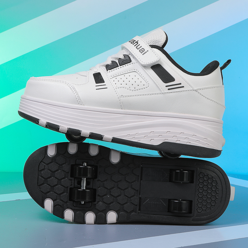 รองเท้าสเก็ตแบบมีล้อที่สามารถเ - Running Shoes Men บทวิจารณ์และราคา
