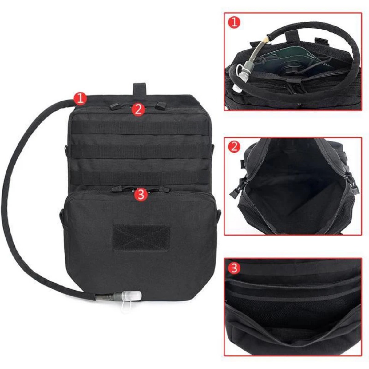 กระเป๋าเป้สะพายหลังสำหรับออกแค - Hydration Vest บทวิจารณ์และราคา