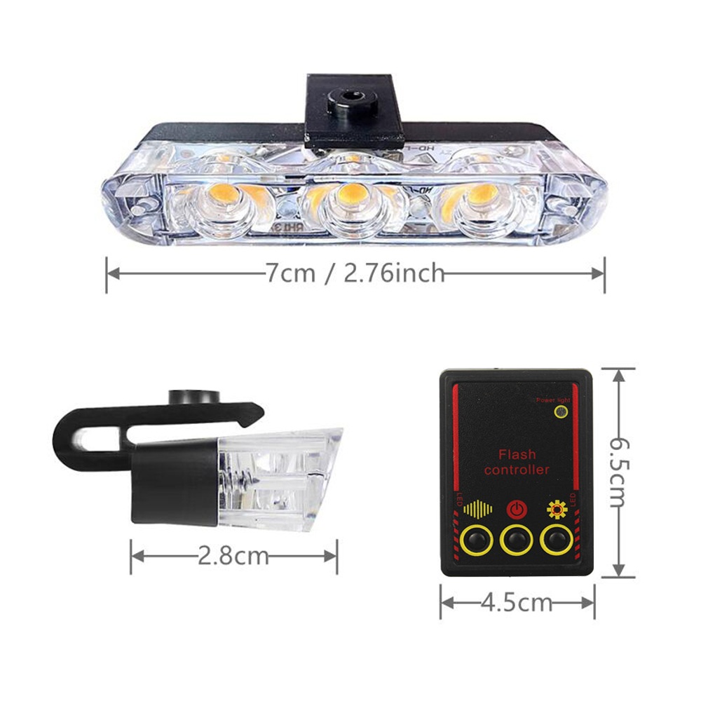 ไฟสโตรบติดกระจังหน้ารถยนต์ 12V - Running Headlamp บทวิจารณ์และราคา