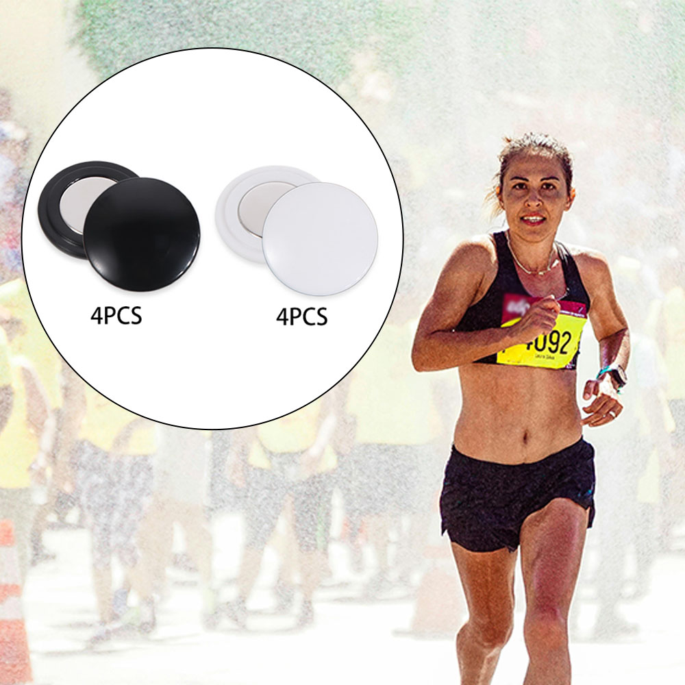 ที่หนีบหมายเลขแข่งขันแบบแม่เหล - Race Bib บทวิจารณ์และราคา