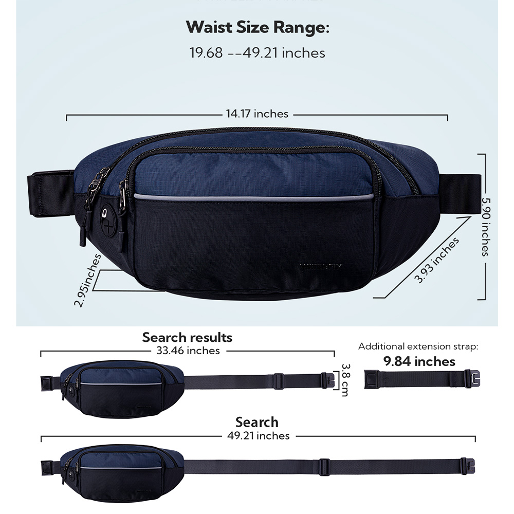 WATERFLY Fanny Pack เอวกระเป๋า - Running Belt บทวิจารณ์และราคา