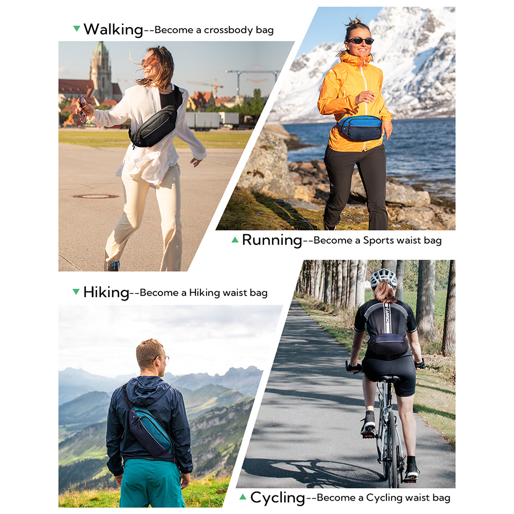 WATERFLY Fanny Pack เอวกระเป๋า - Running Belt บทวิจารณ์และราคา