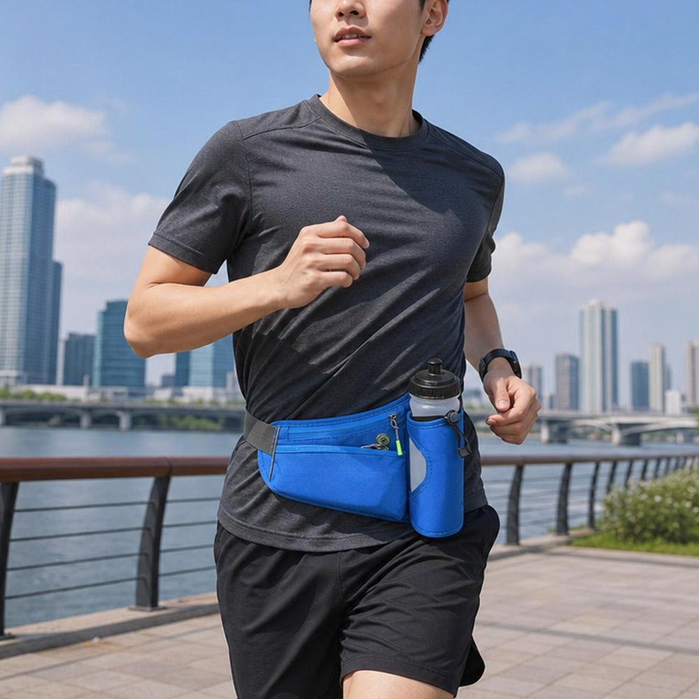 กระเป๋าคาดเอวพร้อมที่ใส่ขวดน้ำ - Running Belt บทวิจารณ์และราคา