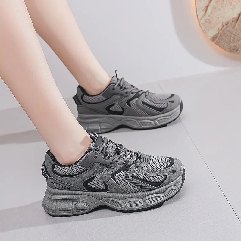 รองเท้าผ้าใบแฟชั่นผู้หญิงแบบหน - Running Shoes Women บทวิจารณ์และราคา
