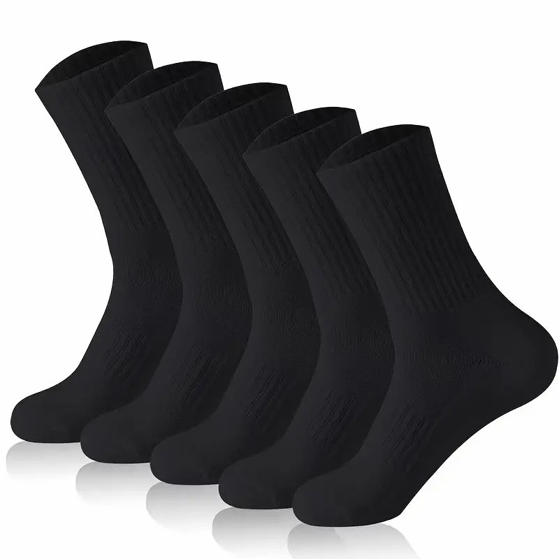 5/10/20 คู่ถุงเท้าผู้ชายสีทึบค - Sports Socks บทวิจารณ์และราคา
