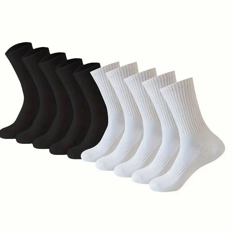5/10/20 คู่ถุงเท้าผู้ชายสีทึบค - Sports Socks บทวิจารณ์และราคา