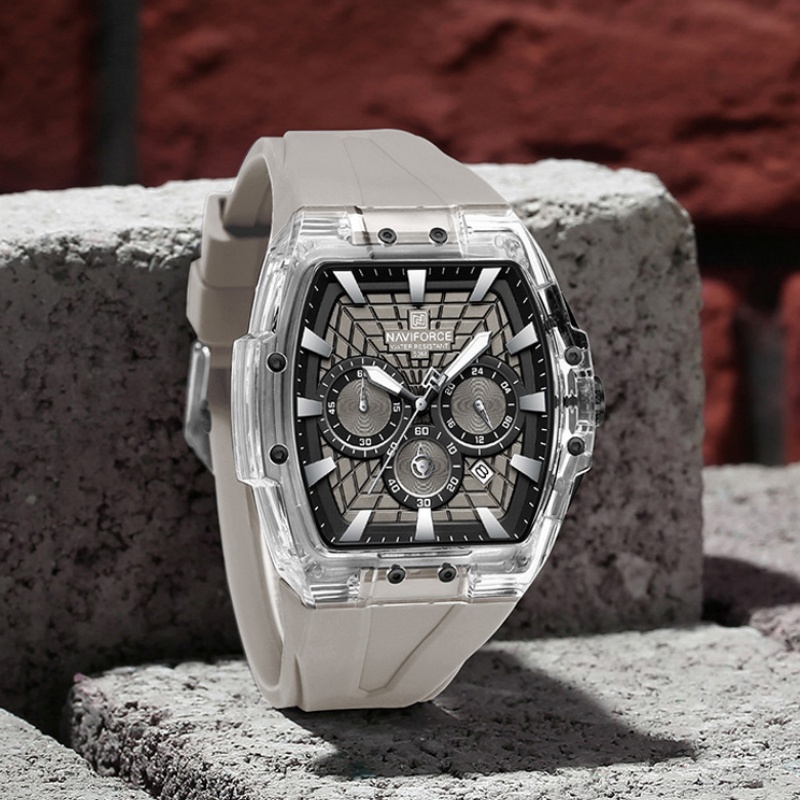 นาฬิกาข้อมือผู้ชาย NAVIFORCE ร - Running Watch บทวิจารณ์และราคา